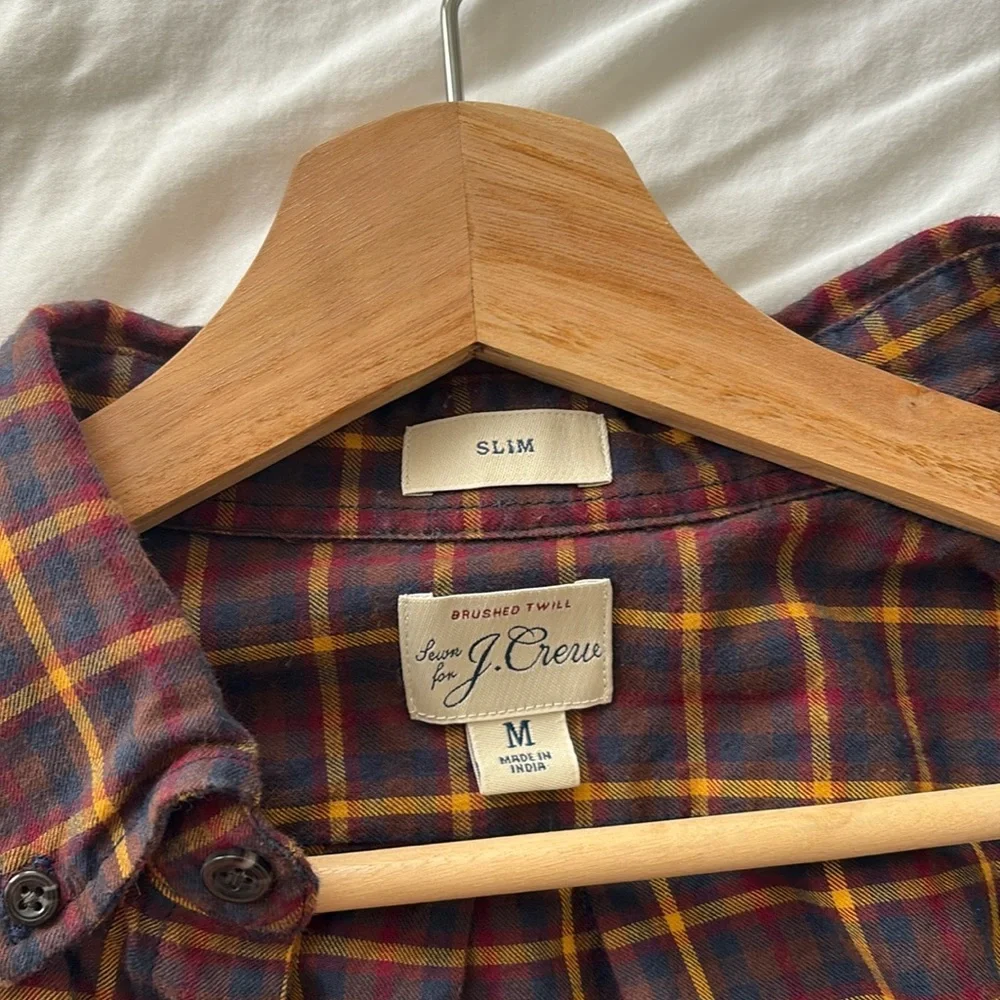 Plaid button down - Picture 2 of 4
